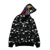 Blusa Bape Shark Preta