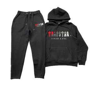Conjunto TrapStar Vermelho e Preto